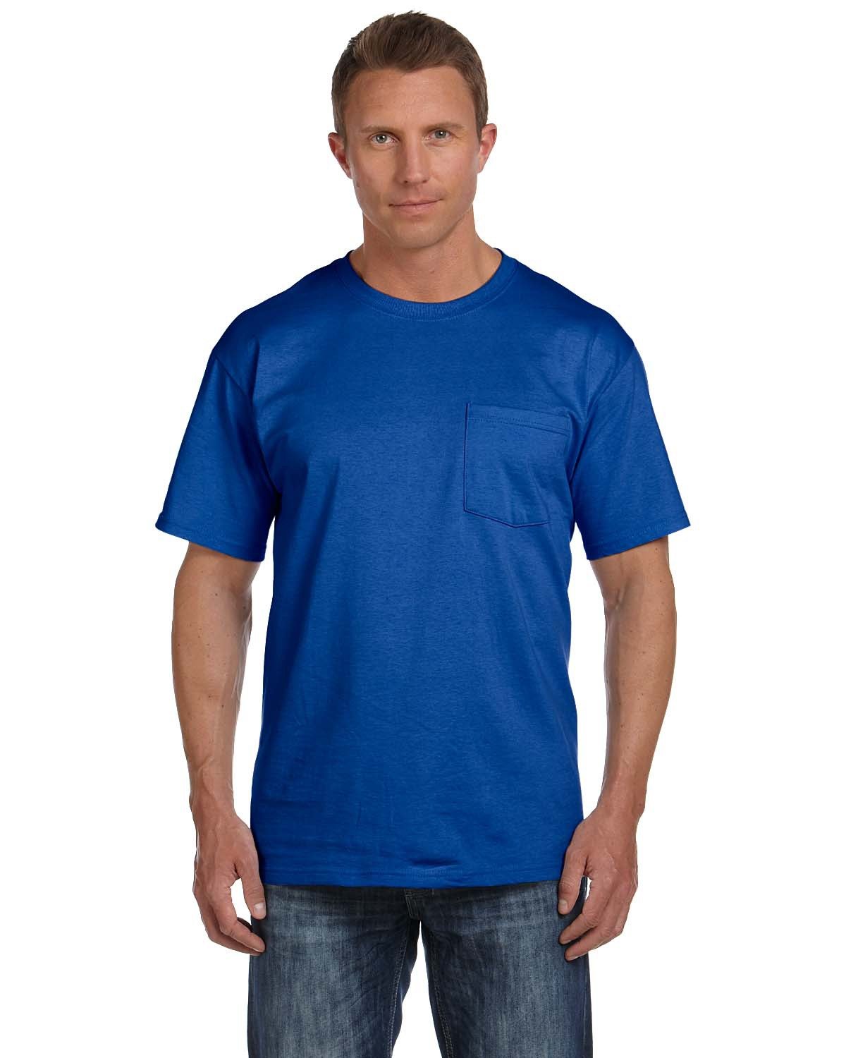 Fruit of the Loom Adult HD Cottonâ„¢ Pocket T-Shirt: Comfort and Convenience Combined