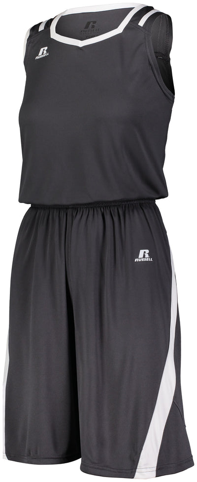 "UNLEASH YOUR ATHLETIC ELEGANCE: RUSSELL TEAM LADIES ATHLETIC CUT JERSEY - ELEVATE YOUR PERFORMANCE WITH STYLE AND GRACE"