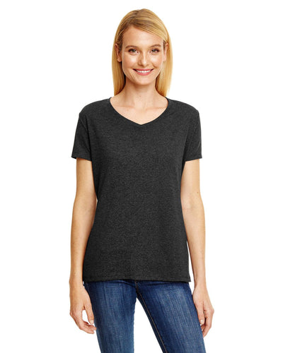 Ladies' Perfect-T Triblend V-Neck T-shirt - Apparel Globe