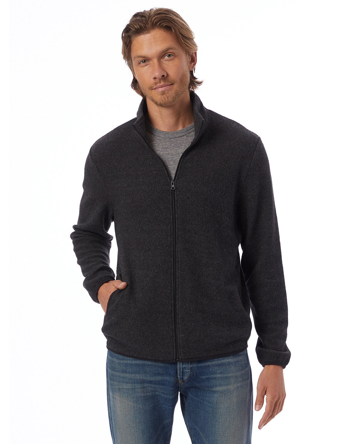 Adult Full Zip Fleece Jacket - Apparel Globe