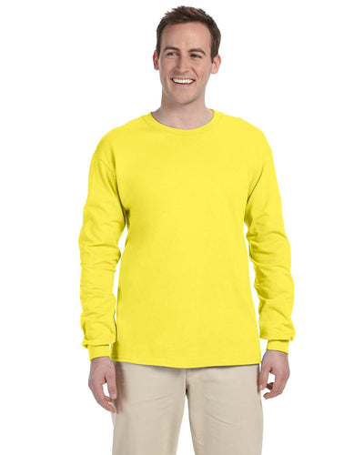 Fruit of the Loom Adult HD Cottonâ„¢ Long-Sleeve T-Shirt: Timeless Comfort and Quality