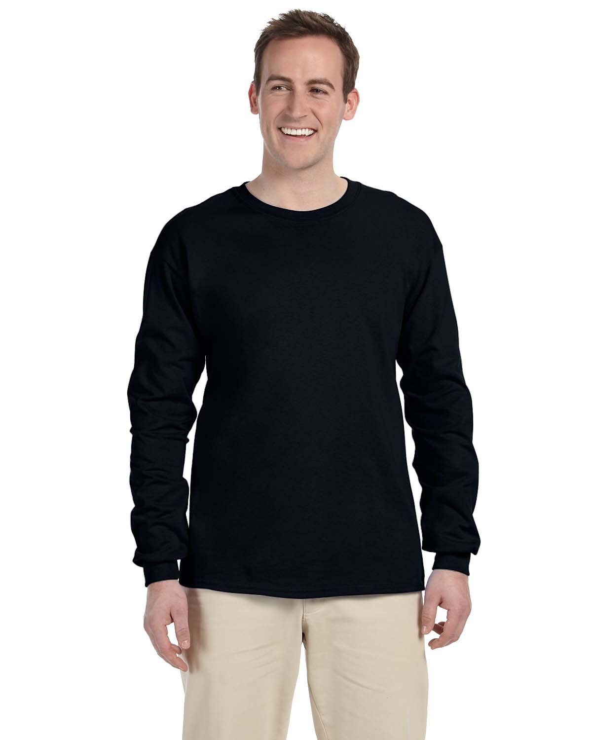 Fruit of the Loom Adult HD Cottonâ„¢ Long-Sleeve T-Shirt: Timeless Comfort and Quality