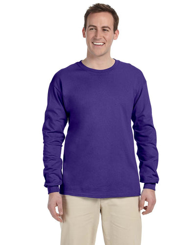 Fruit of the Loom Adult HD Cottonâ„¢ Long-Sleeve T-Shirt: Timeless Comfort and Quality