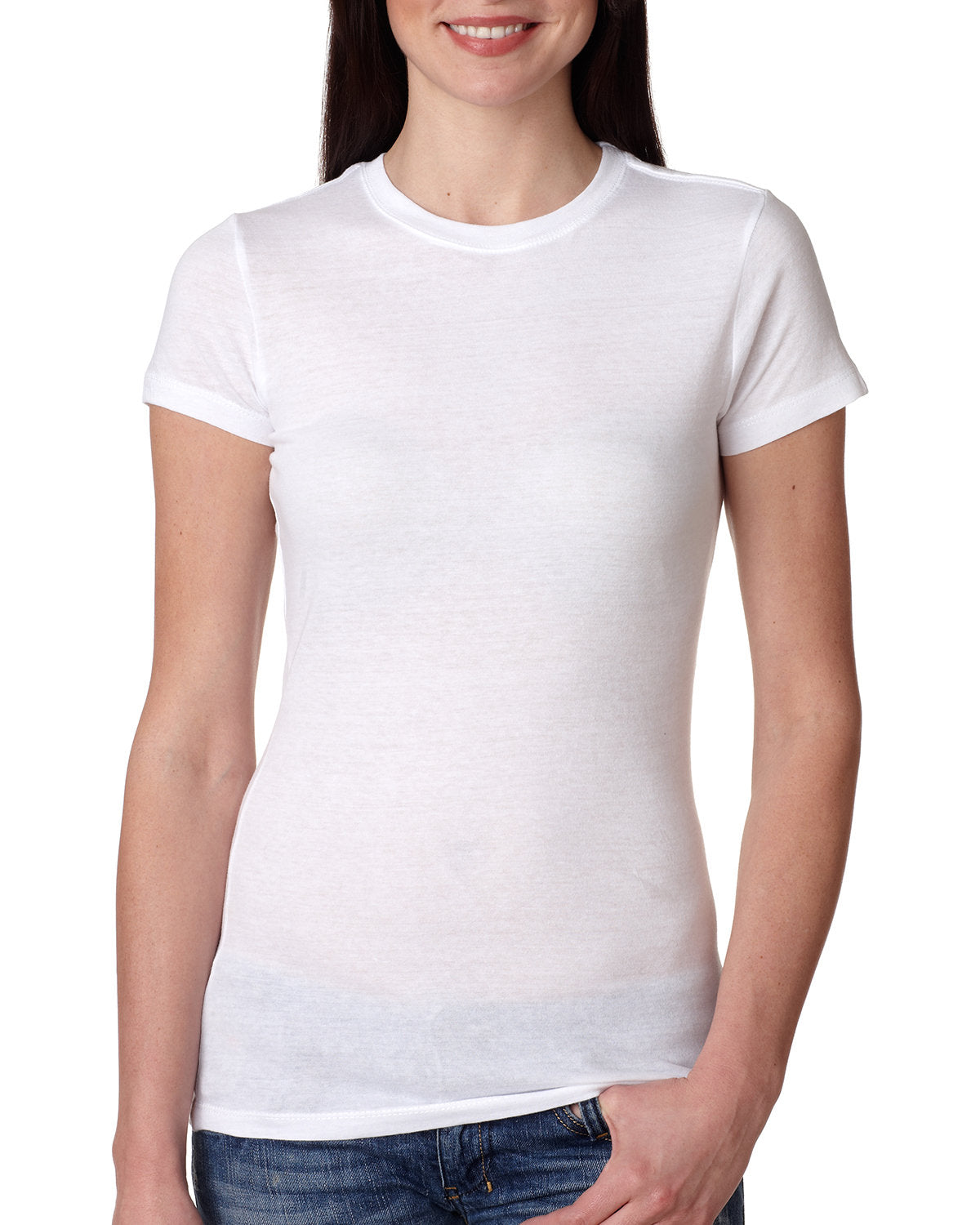 Ladies' 4.2 oz., 100% Ring-Spun Cotton Jersey T-Shirt