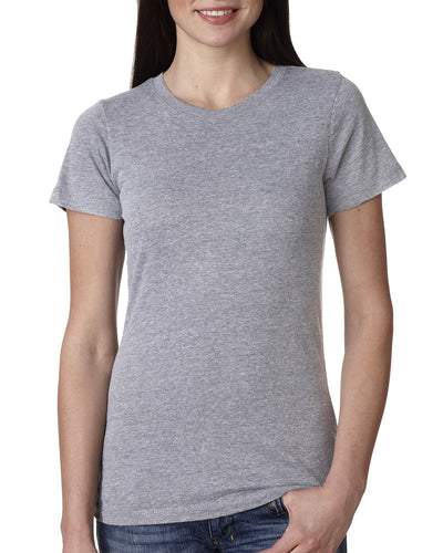 Ladies' 4.2 oz., 100% Ring-Spun Cotton Jersey T-Shirt