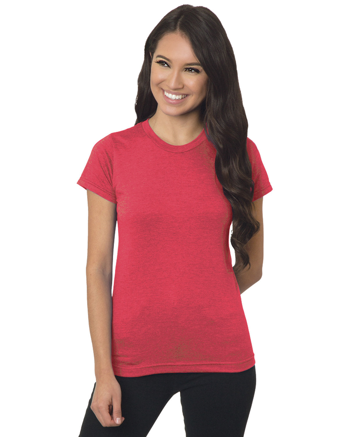 Ladies' 4.2 oz., 100% Ring-Spun Cotton Jersey T-Shirt