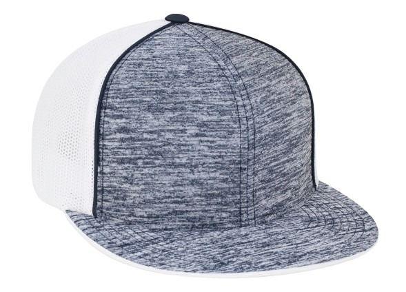 D-Series Aggressive Heather FlexfitÂ® Cap - Apparel Globe