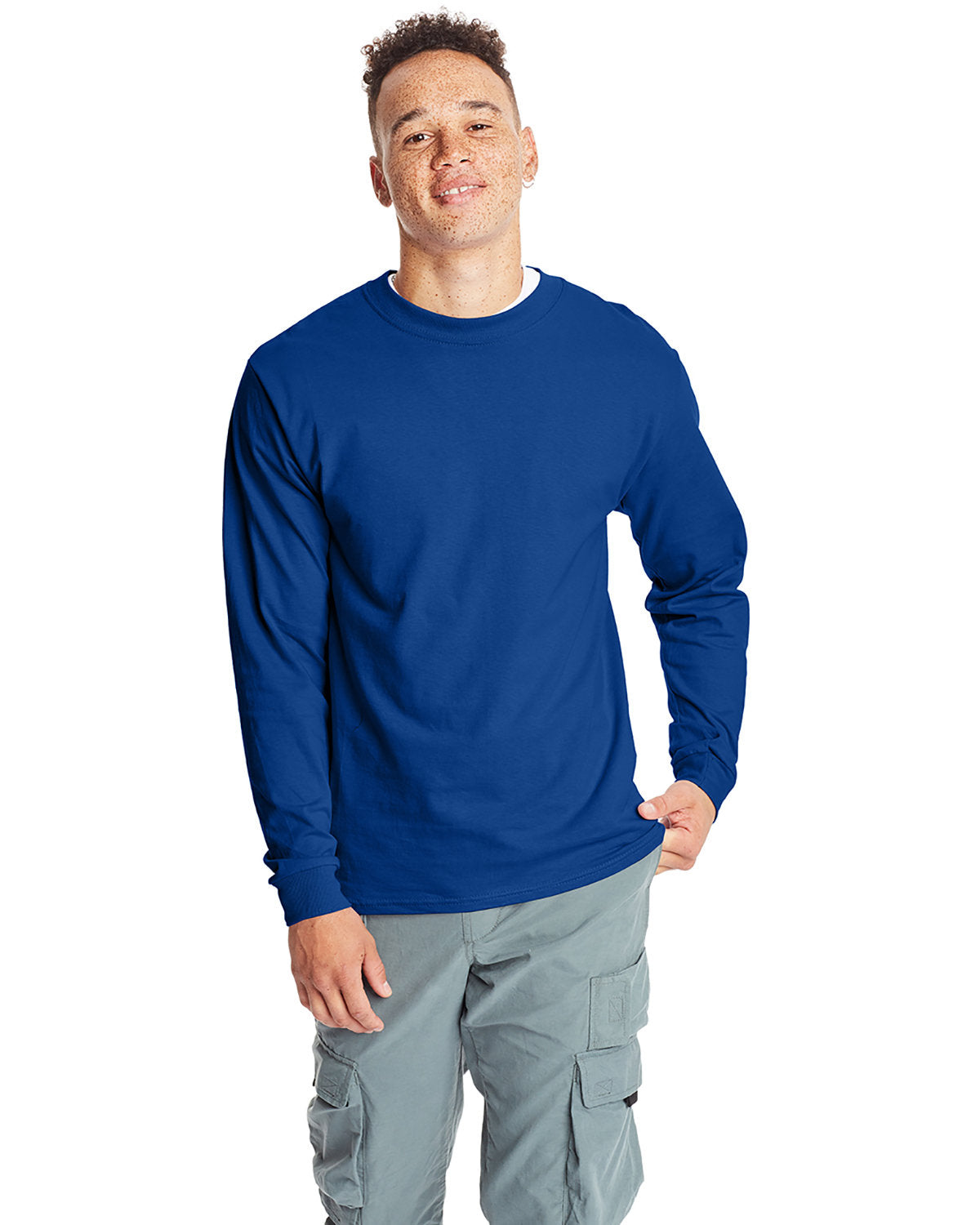 UNMATCHED-DURABILITY-AND-COMFORT-HANES-ADULT-LONG-SLEEVE-BEEFY-T