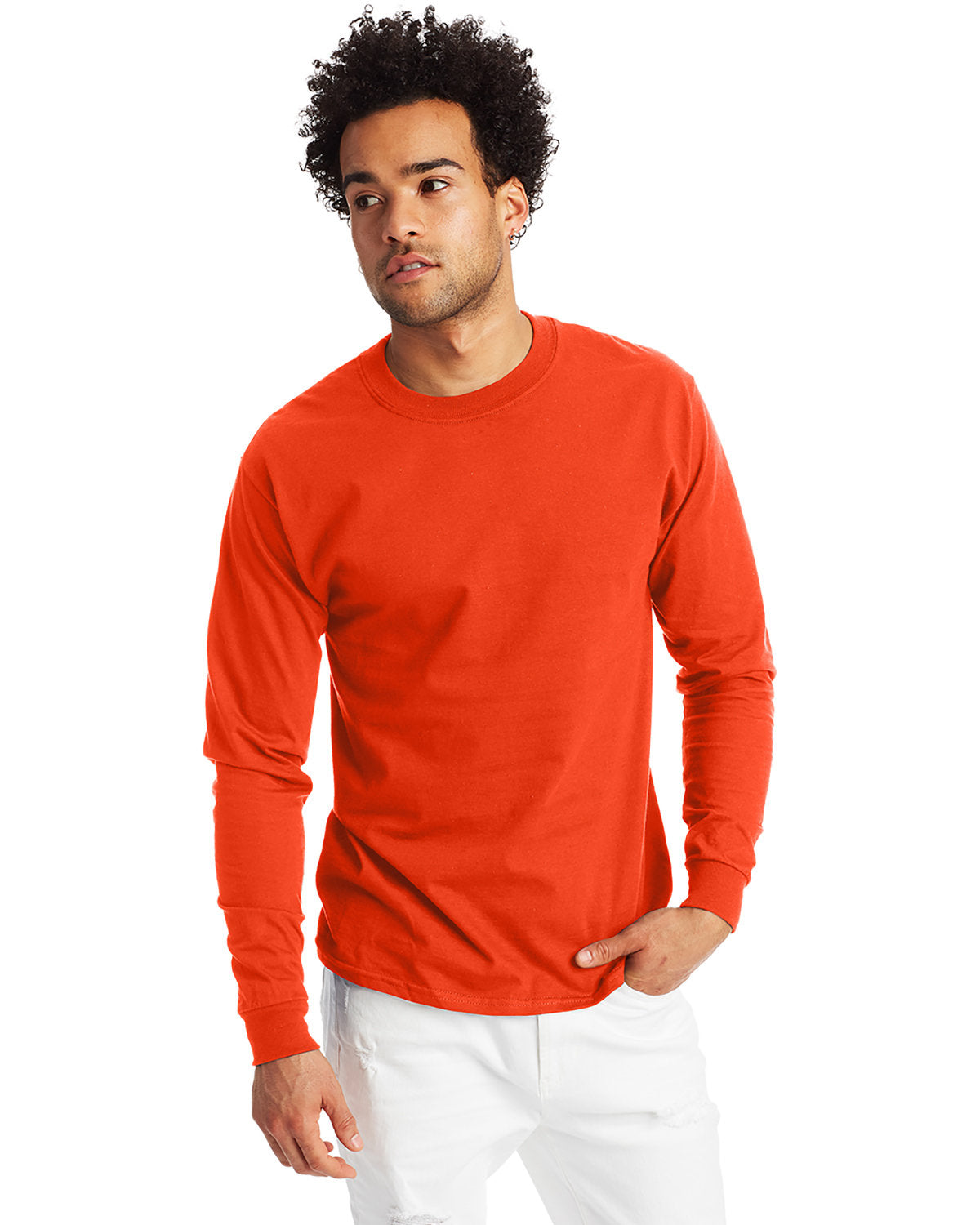 UNMATCHED-DURABILITY-AND-COMFORT-HANES-ADULT-LONG-SLEEVE-BEEFY-T