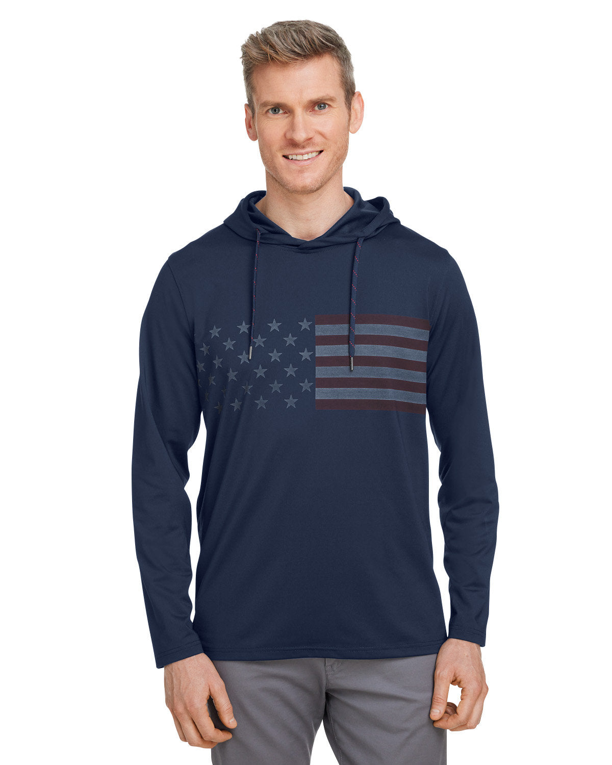 Puma Golf Unveils: Men's Volition Striped Hooded Pullover - Elevate Your Style and Support on the Course