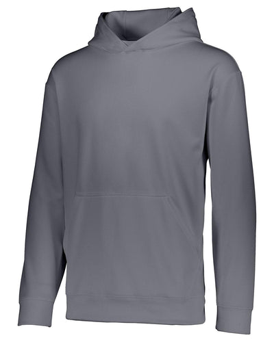 Youth Wicking Fleece Hood - Apparel Globe