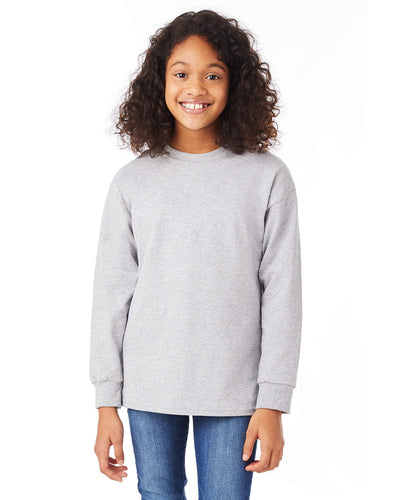 THE-AUTHENTIC-COMFORT-HANES-YOUTH-AUTHENTIC-T-LONG-SLEEVE-T-SHIRT