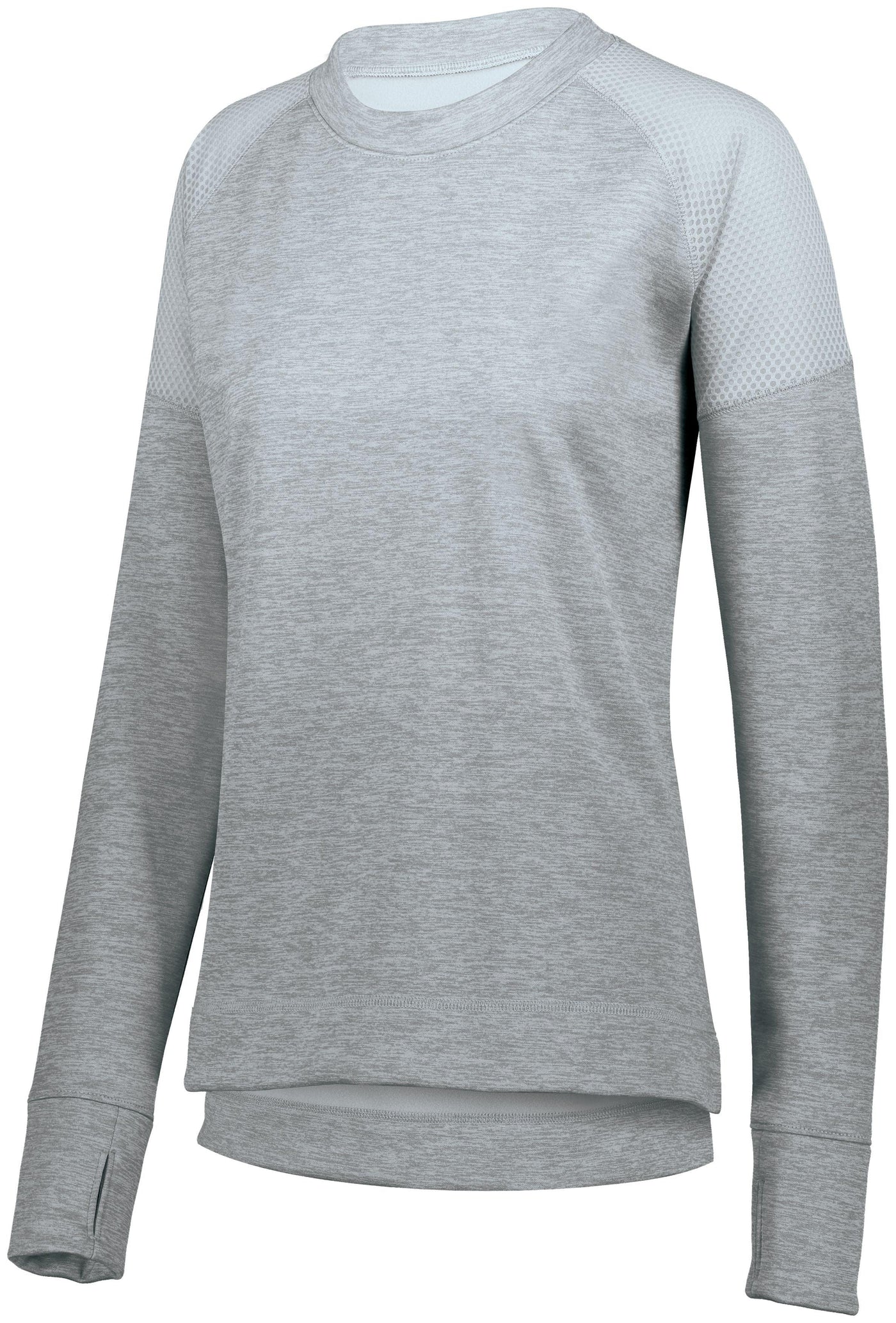 Ladies Zoe Tonal Heather Pullover - Apparel Globe