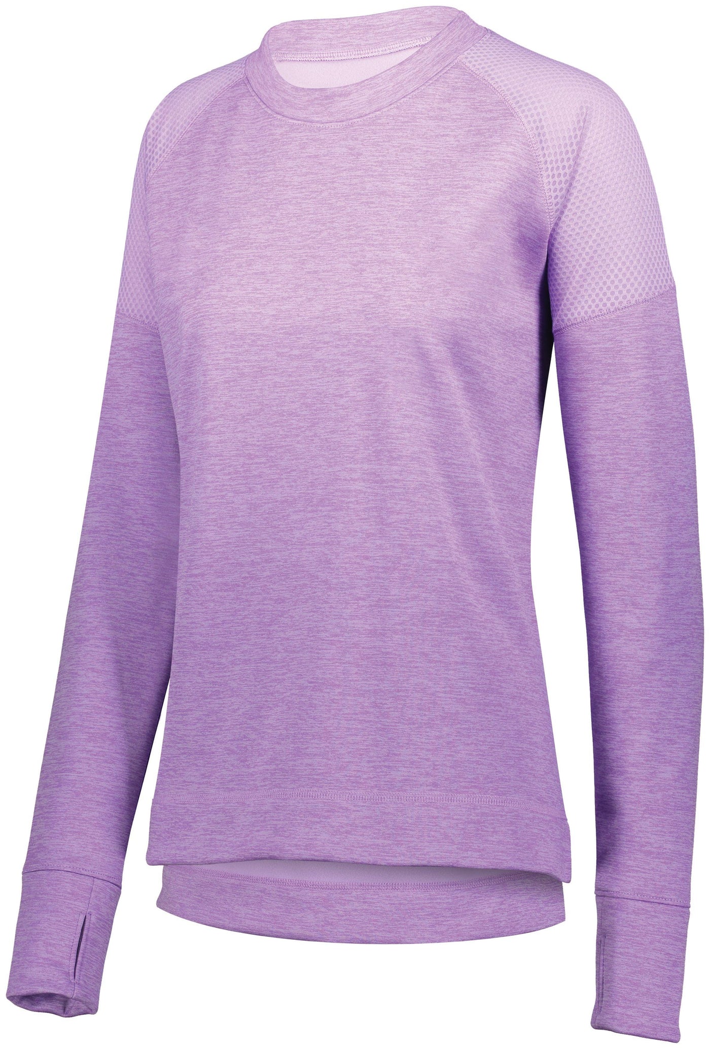 Ladies Zoe Tonal Heather Pullover - Apparel Globe