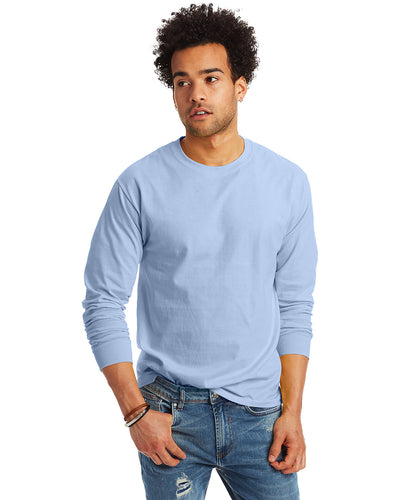 THE-AUTHENTIC-COMFORT-HANES-ADULT-AUTHENTIC-T-LONG-SLEEVE-T-SHIRT