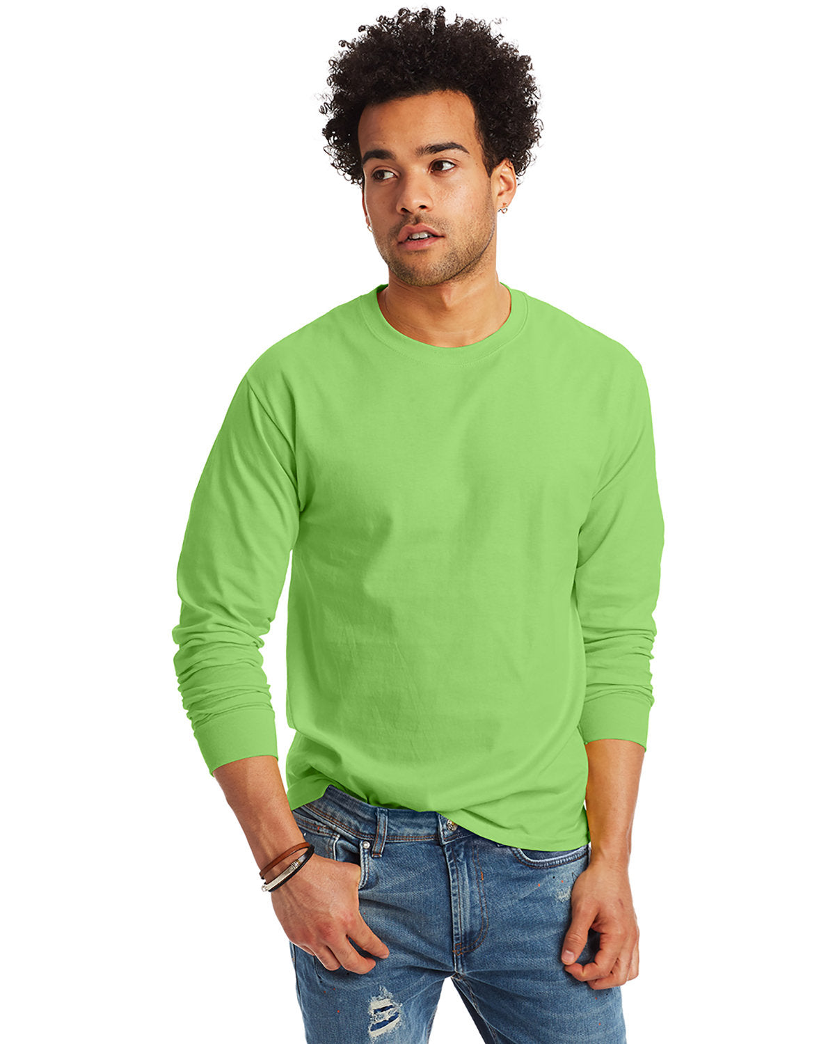 THE-AUTHENTIC-COMFORT-HANES-ADULT-AUTHENTIC-T-LONG-SLEEVE-T-SHIRT