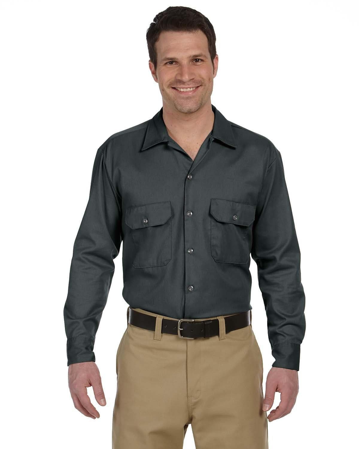 Men's 5.25 oz./ydÂ² Long-Sleeve WorkÂ Shirt - Apparel Globe