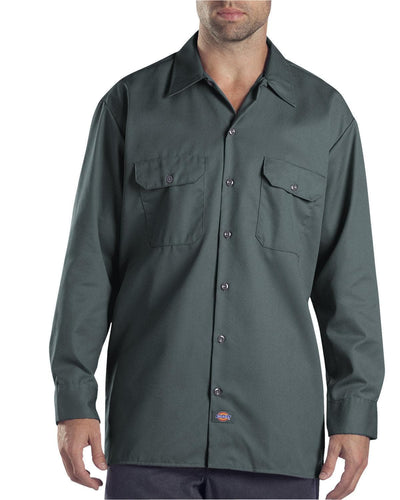 Men's 5.25 oz./ydÂ² Long-Sleeve WorkÂ Shirt - Apparel Globe