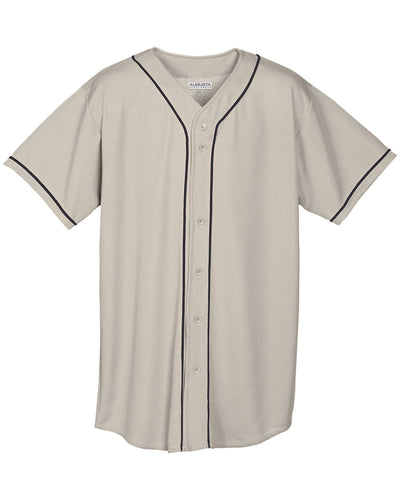 Youth Wicking Mesh Braided Trim Jersey - Apparel Globe