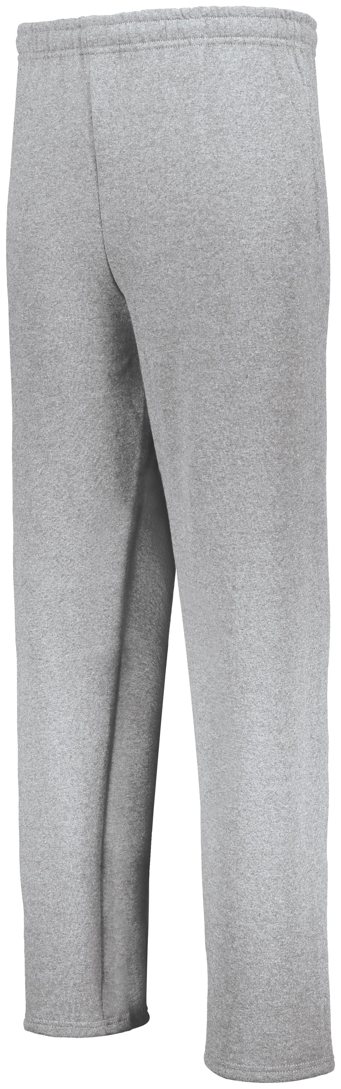 "STAY COMFY AND STYLISH WITH THE RUSSELL TEAM DRI-POWERÂ® OPEN BOTTOM POCKET SWEATPANTS"