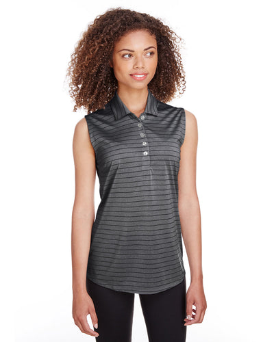 Ladies' Rotation Stripe Sleeveless Polo - Apparel Globe