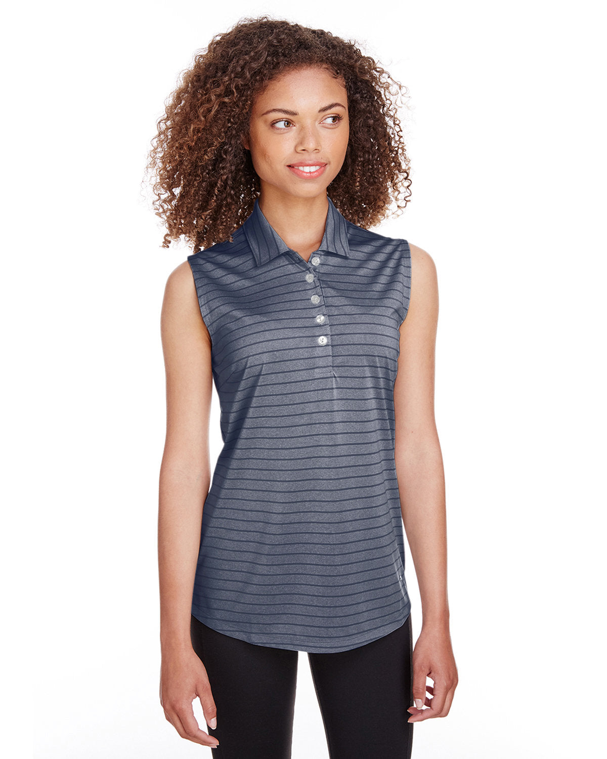 Ladies' Rotation Stripe Sleeveless Polo - Apparel Globe