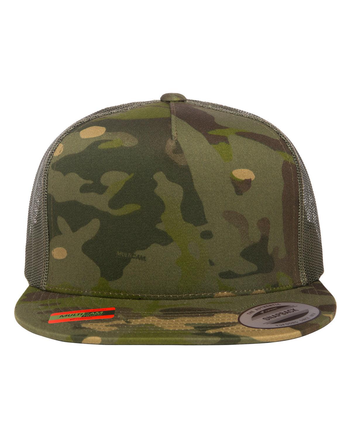 Classicsâ„¢ Adult 5-Panel MulticamÂ® Trucker Cap - Apparel Globe