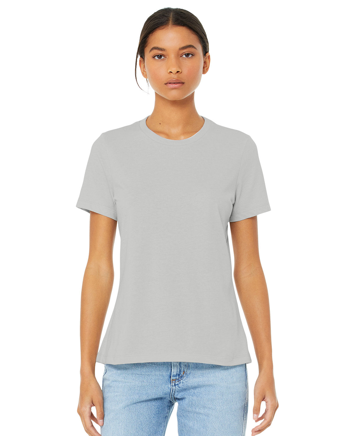 Bella + Canvas Ladies' Relaxed Heather CVC Short-Sleeve Tee: Effortless Style and Comfort