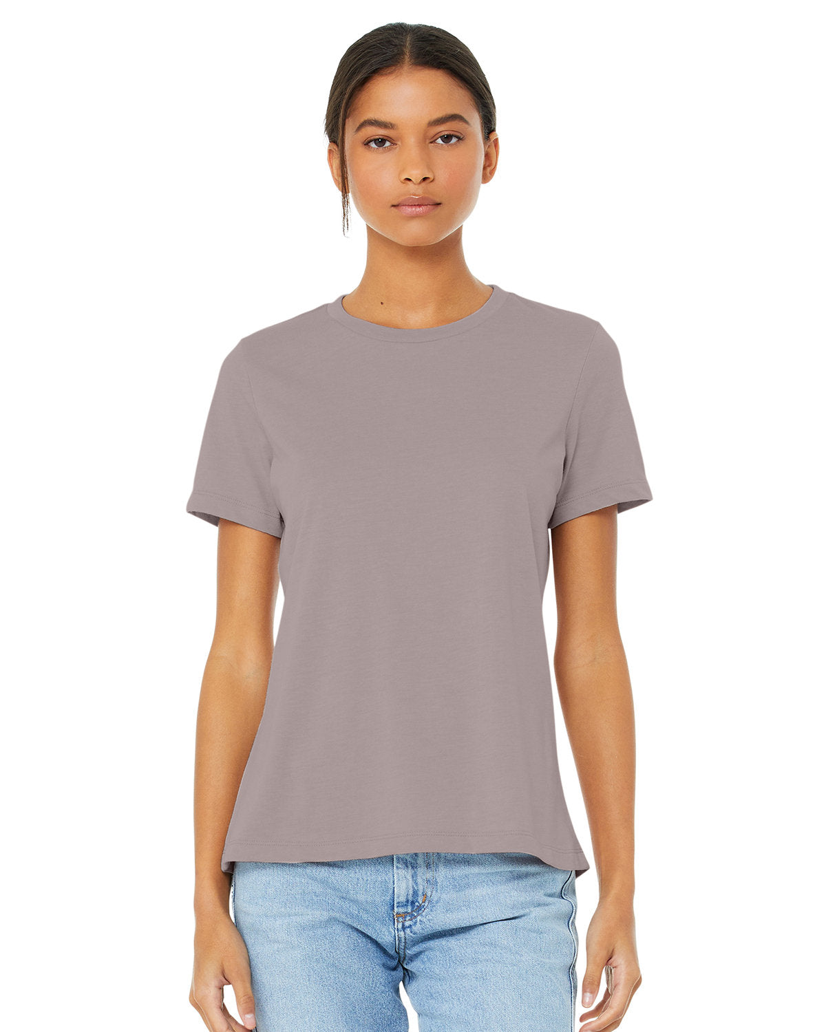 Bella + Canvas Ladies' Relaxed Heather CVC Short-Sleeve Tee: Effortless Style and Comfort