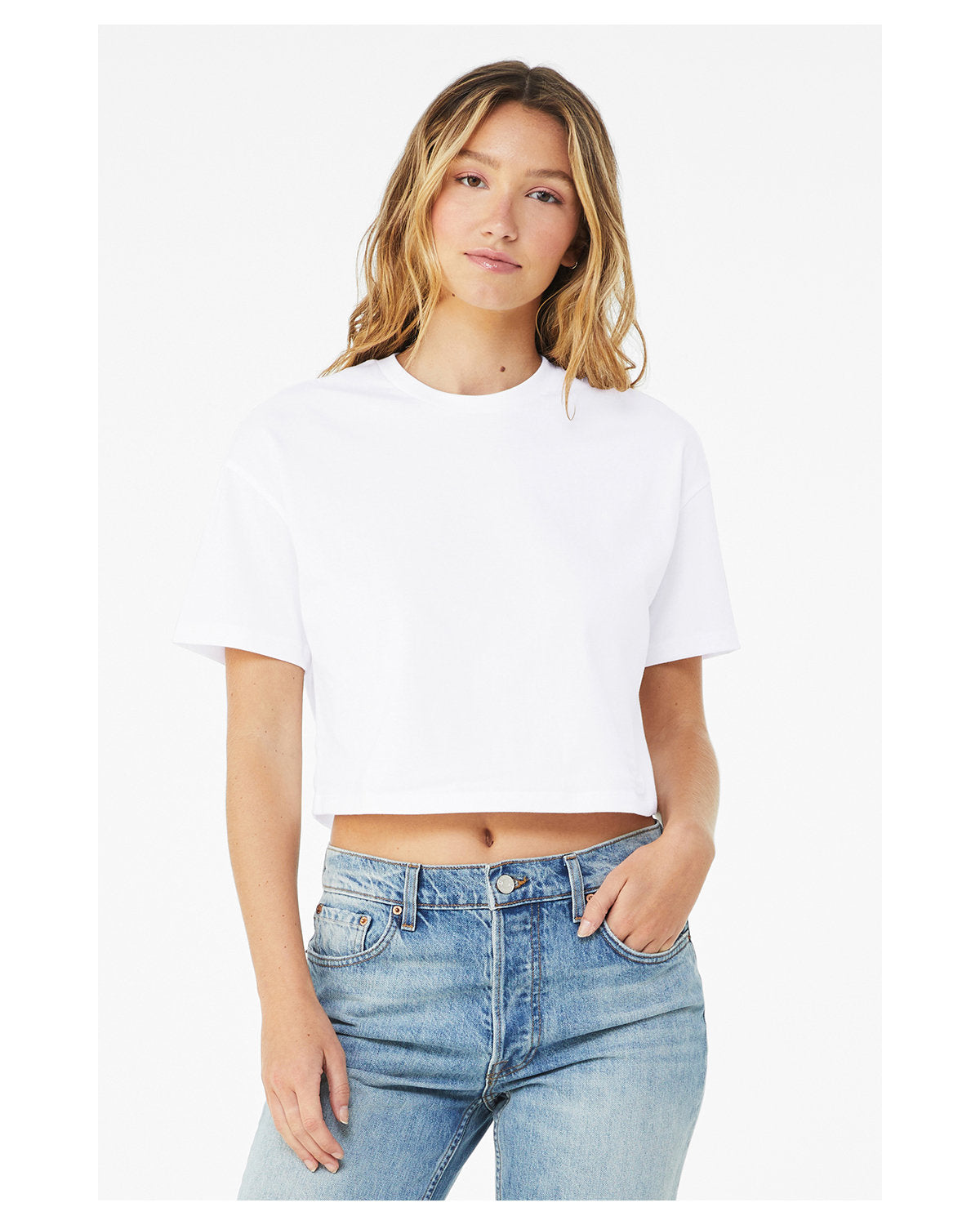 Bella + Canvas FWD Fashion Ladies' Jersey Cropped T-Shirt: Embrace the Trendsetting Style