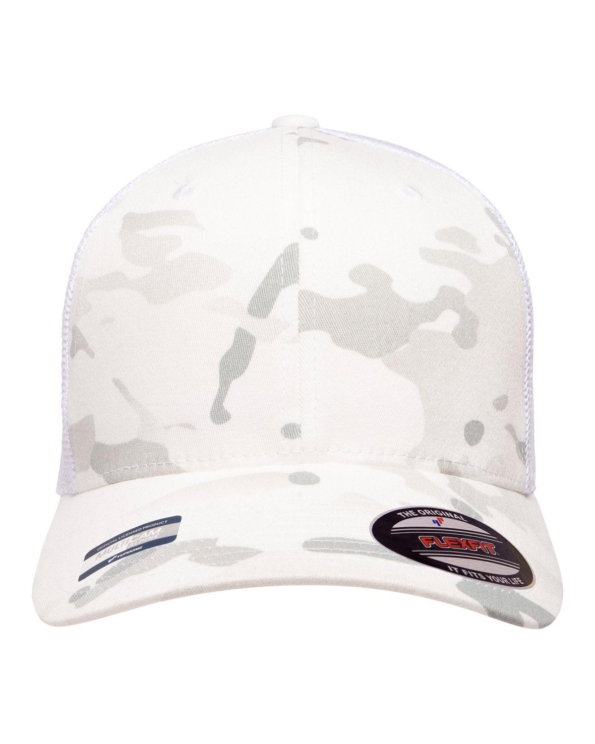 Adult Flexfit® Multicam® Trucker Mesh Cap - Apparel Globe