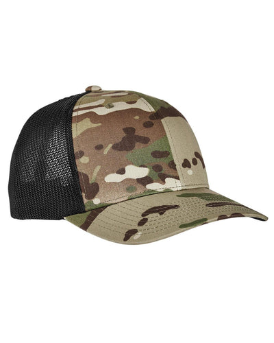 Adult Flexfit® Multicam® Trucker Mesh Cap - Apparel Globe