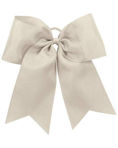 Cheer Solid Grosgrain Hair Bow - Apparel Globe