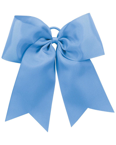 Cheer Solid Grosgrain Hair Bow - Apparel Globe