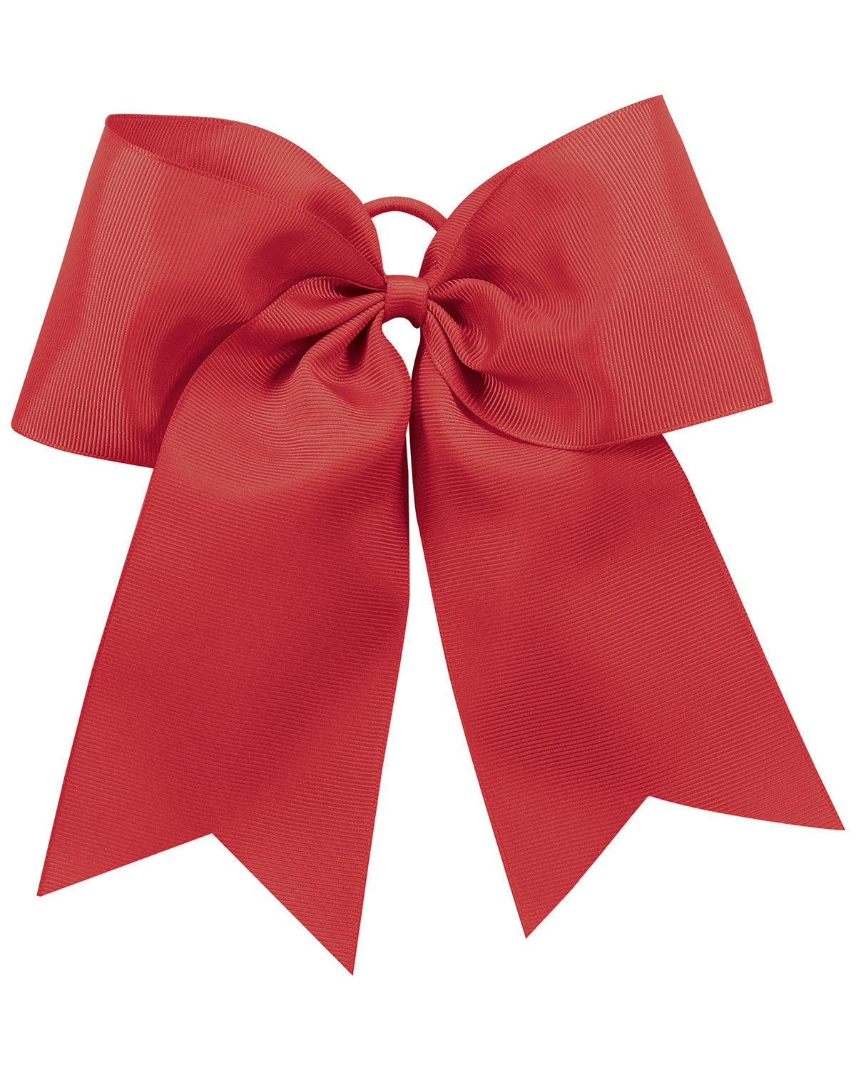 Cheer Solid Grosgrain Hair Bow - Apparel Globe