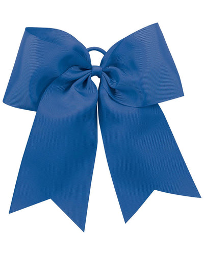 Cheer Solid Grosgrain Hair Bow - Apparel Globe