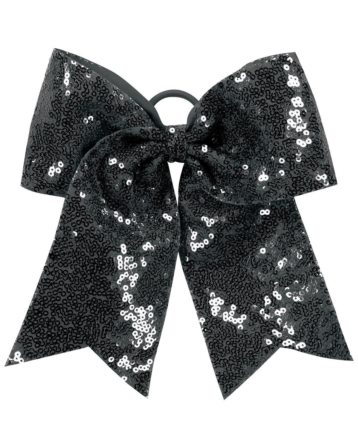 Sequin Cheer Glitter Bow - Apparel Globe