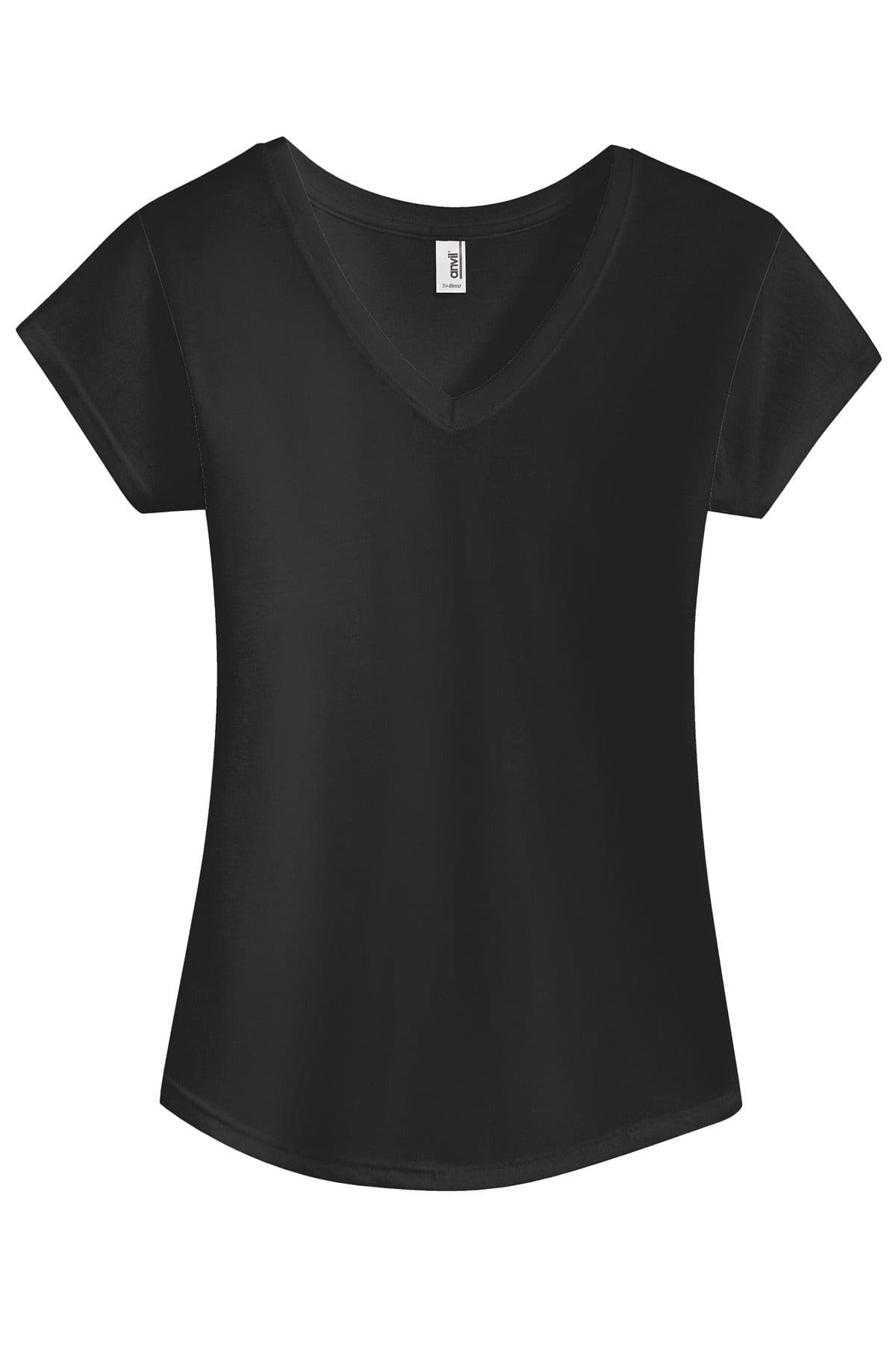 Anvil® Ladies Tri-Blend V-Neck Tee. 6750VL