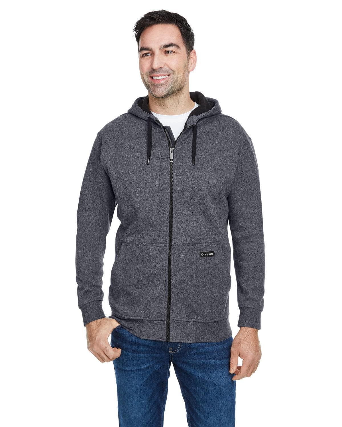 Men's Bateman Power Full Zip Hooded Fleece - Apparel Globe