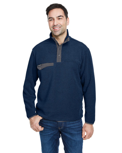 Dri Duck Men's Brooks Sherpa Fleece Pullover: Cozy Comfort for Every Adventure