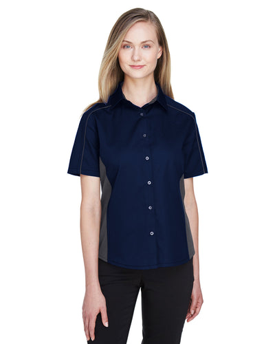 Ladies' Fuse Colorblock Twill Shirt - Apparel Globe