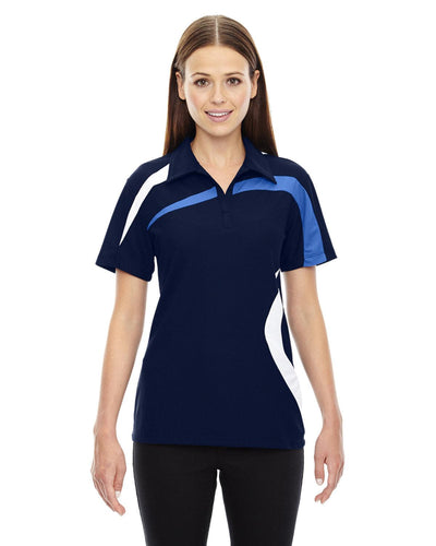 Ladies' Impact Performance Polyester PiquÃ© Colorblock Polo - Apparel Globe