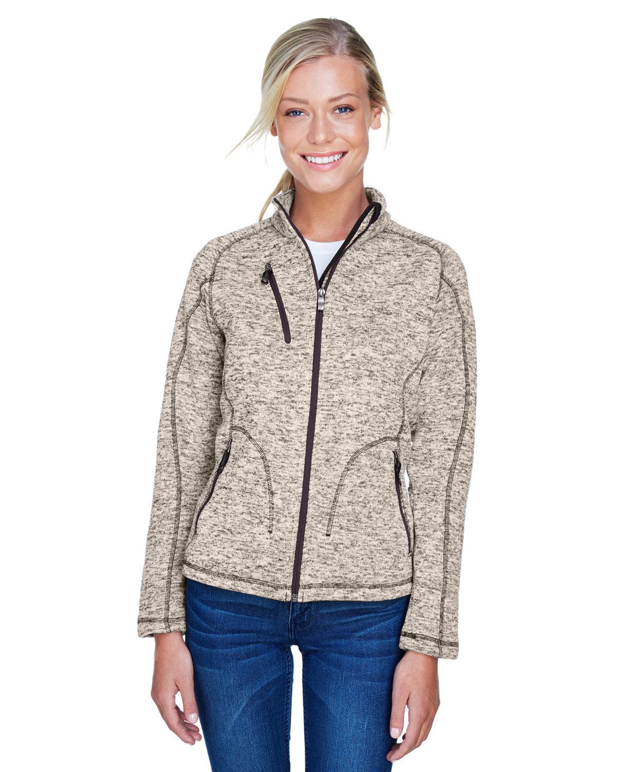 Ladies' Peak Sweater Fleece Jacket - Apparel Globe