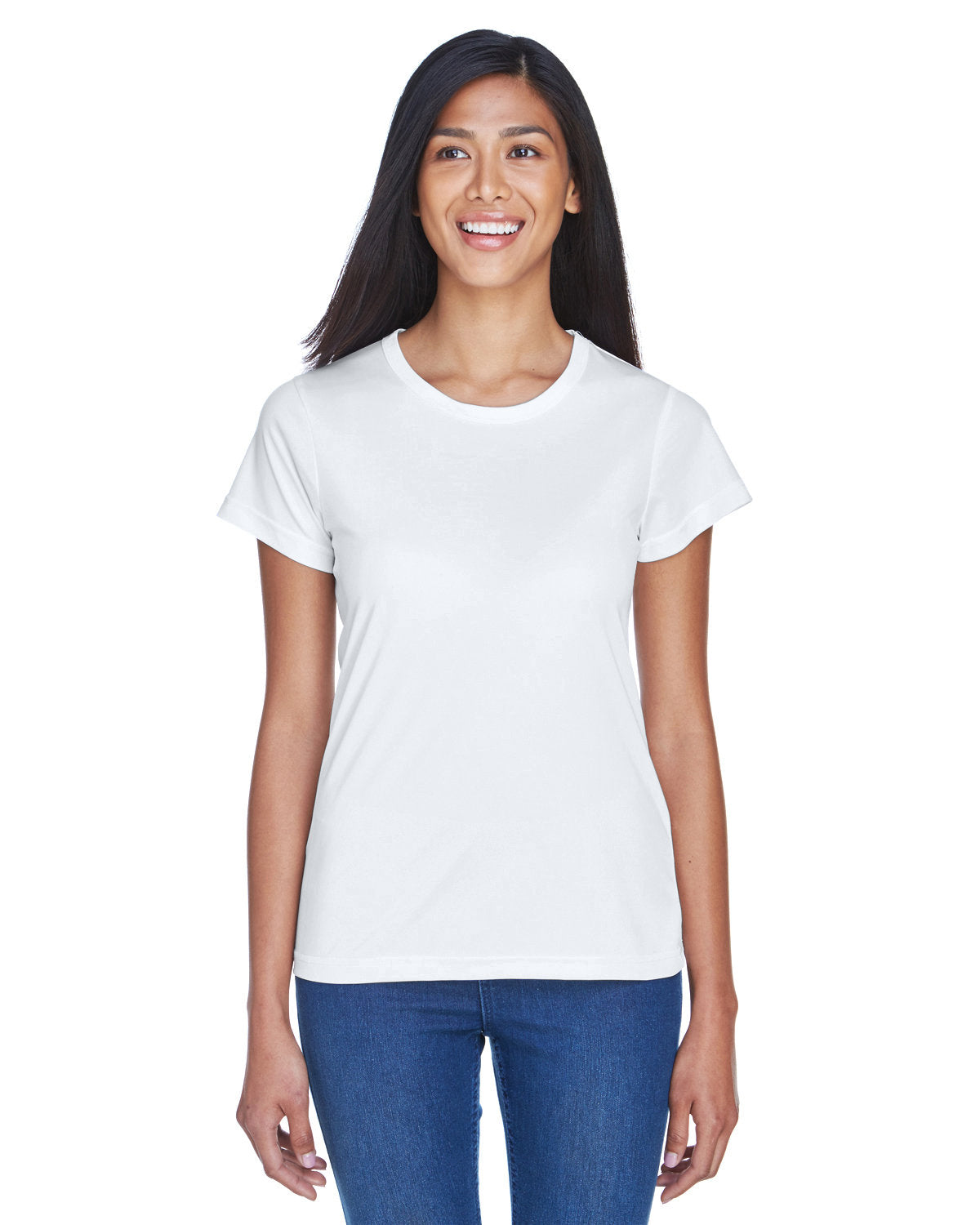 Effortless Performance: UltraClub Ladies' Cool & Dry Sport Performance Interlock T-Shirt