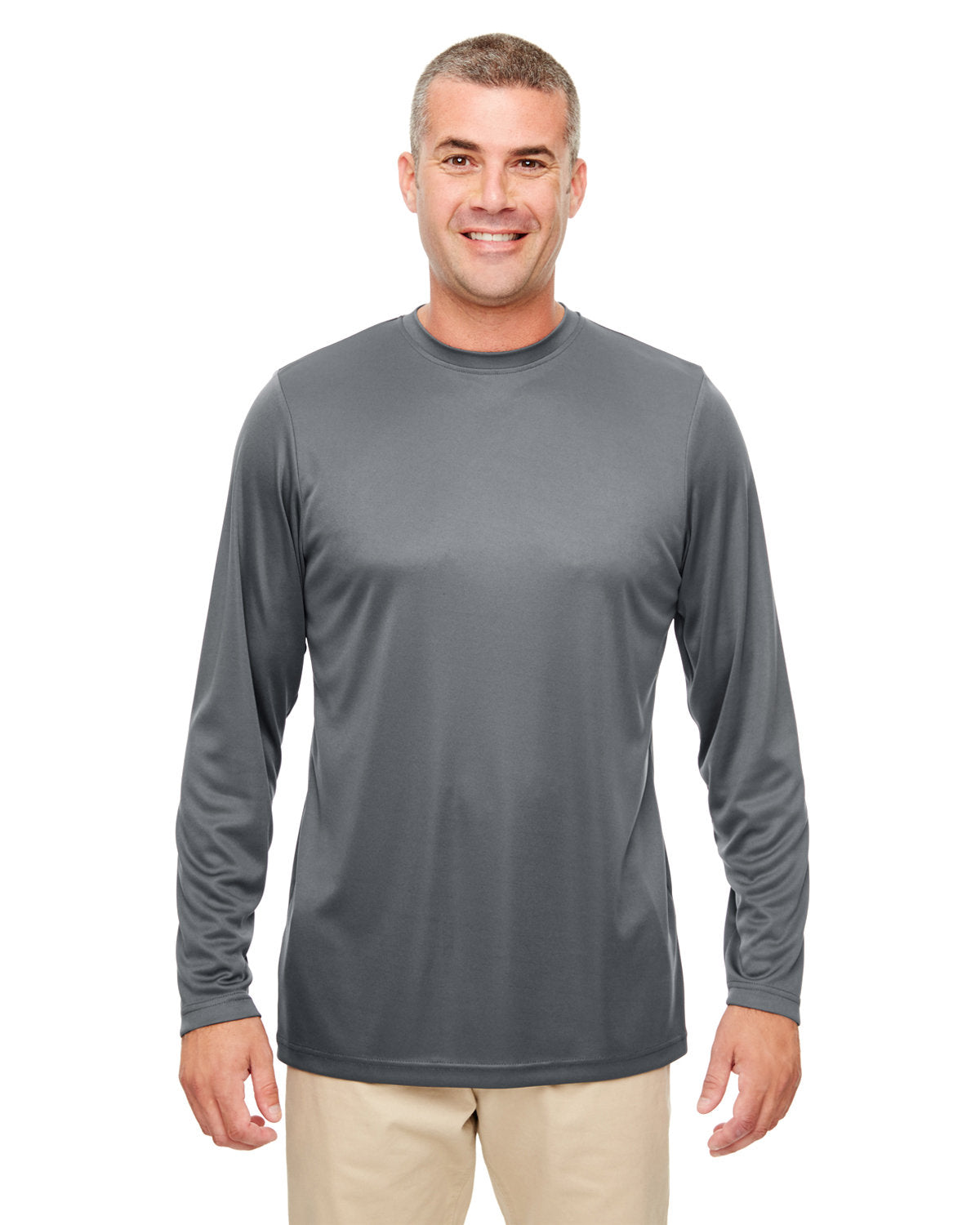 Elevate Your Performance: UltraClub Men's Cool & Dry Long-Sleeve Performance Top