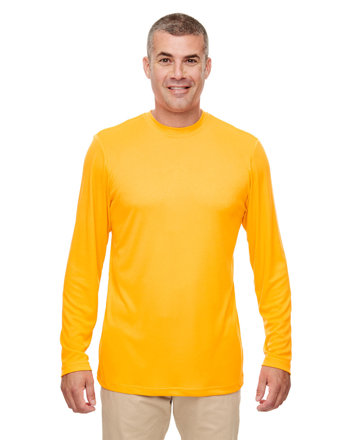 Elevate Your Performance: UltraClub Men's Cool & Dry Long-Sleeve Performance Top