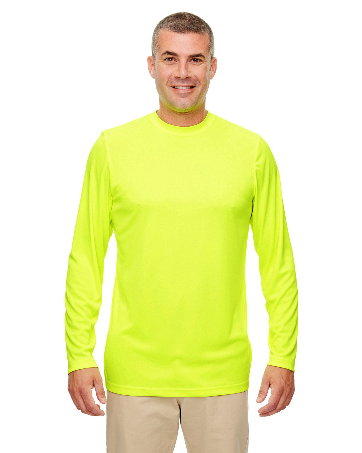 Elevate Your Performance: UltraClub Men's Cool & Dry Long-Sleeve Performance Top