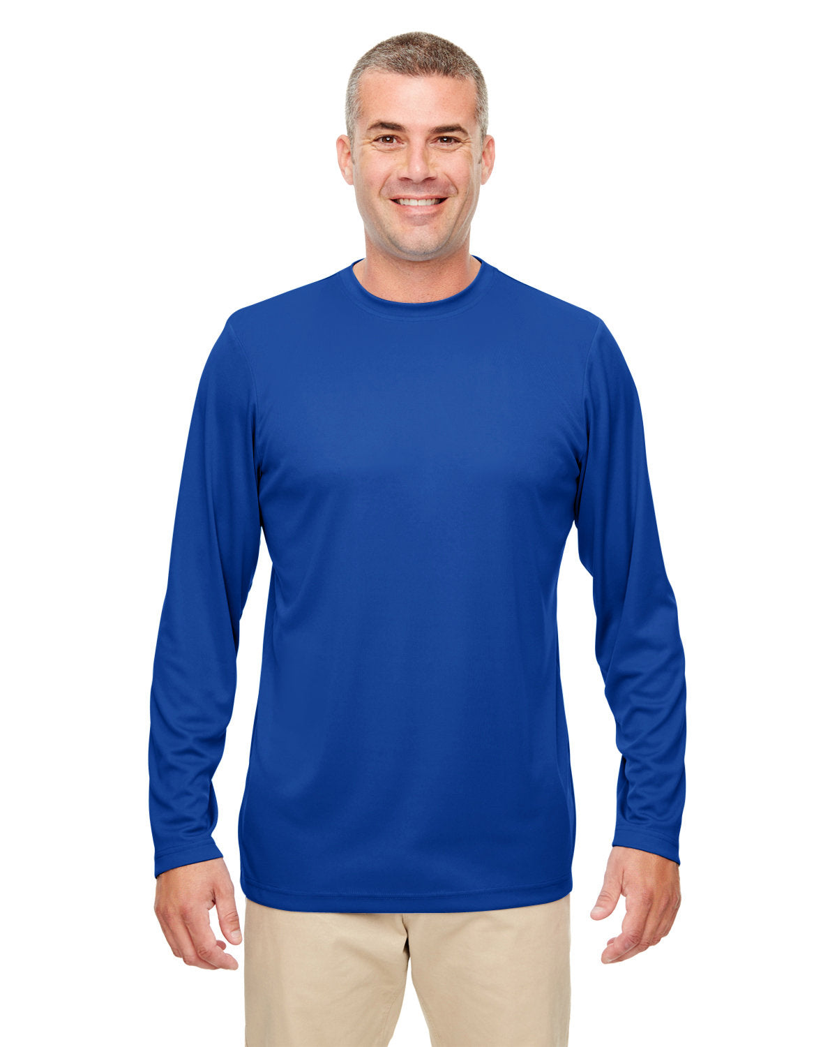 Elevate Your Performance: UltraClub Men's Cool & Dry Long-Sleeve Performance Top