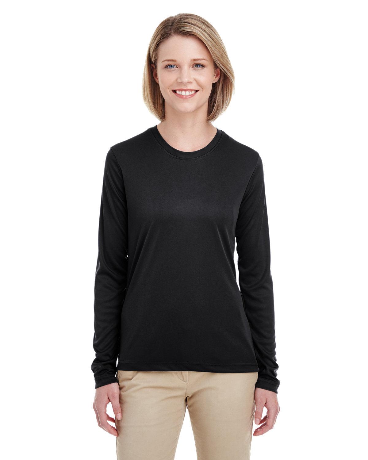 Ladies' Cool & Dry Performance Long-Sleeve Top - Apparel Globe