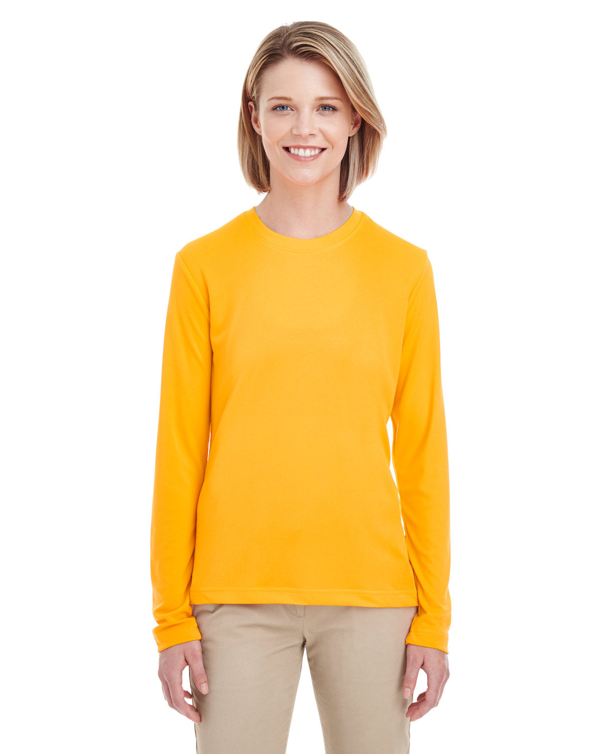 Ladies' Cool & Dry Performance Long-Sleeve Top - Apparel Globe